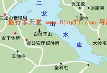 龙珠二龙山滑雪场地图