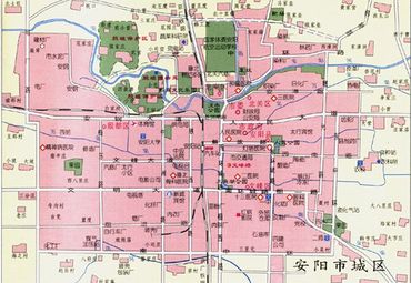 安阳市市区地图