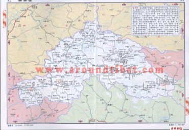西藏嘉黎县地图