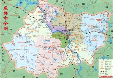 襄樊市全图