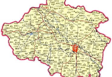 河南许昌禹州市地图图片