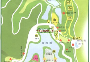 【雁鸣湖景区地图】_雁鸣湖景区在哪里_雁鸣湖景区走
