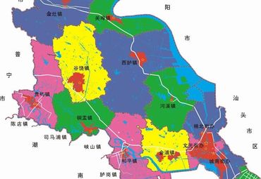 广东潮阳地图图片