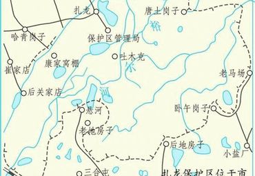 【扎龙自然保护区地图】_扎龙自然保护区在哪里_扎龙