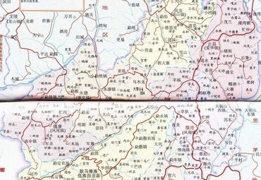云南临沧市地图图片