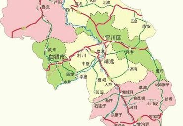 【白银地图】白银全图查询_2017中国甘肃白银电子地图
