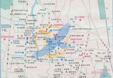 【和田地图】和田全图查询_2018新疆和田电子地图下载图片
