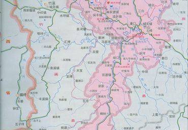 竹山镇地图图片