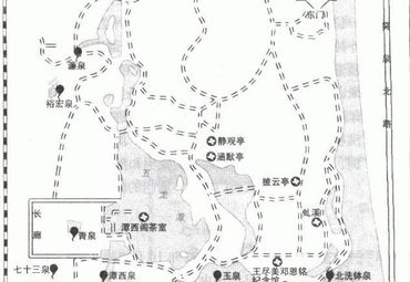 五龙潭公园地图