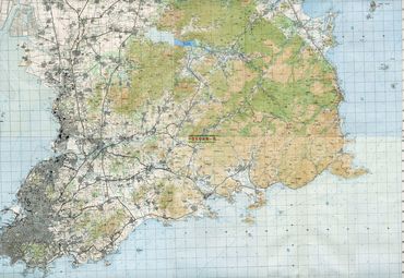 青岛崂山地图