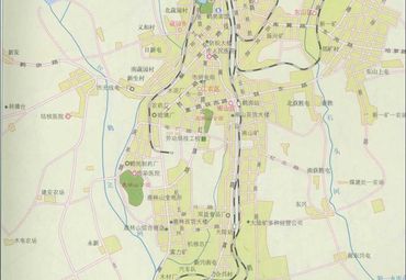鹤岗市区县地图 图片合集