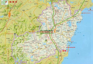 【琼海地图】琼海全图查询_2016中国海南琼海电子地图图片