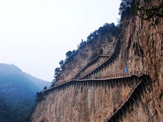 绵山-壶口瀑布-乔家大院-平遥古城4日游>我带爸妈山西过大年