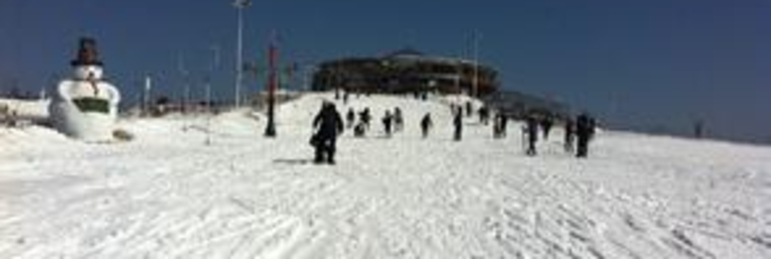 浙东第一尖滑雪