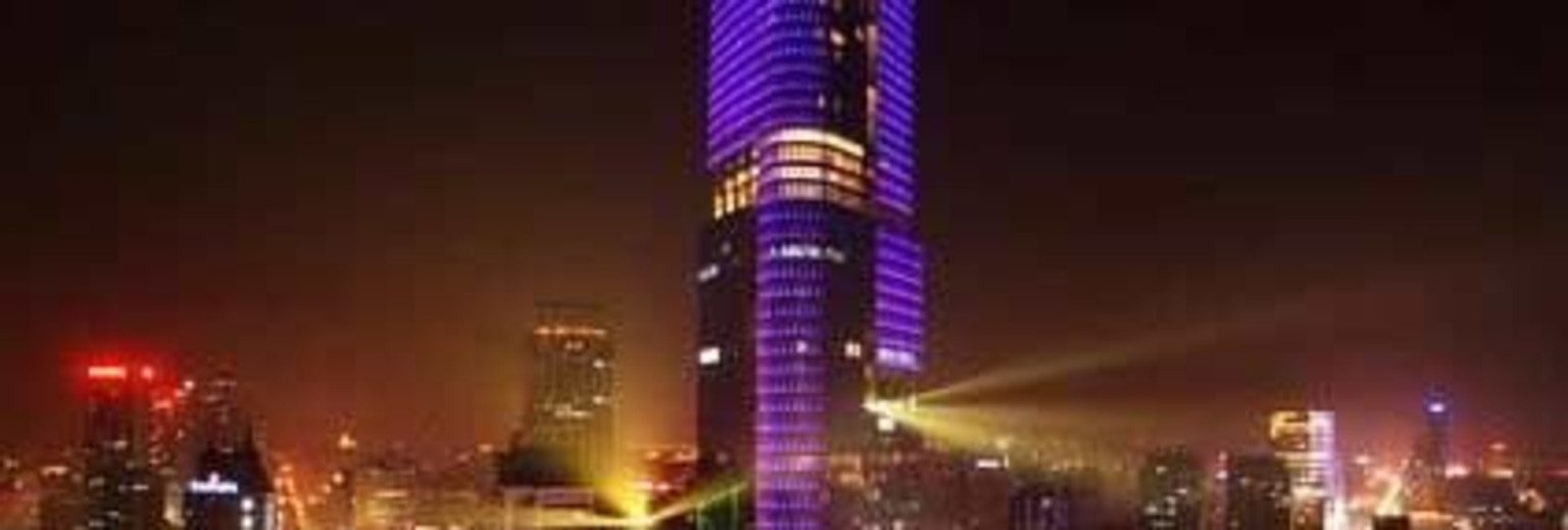 紫峰大厦观光层夜景