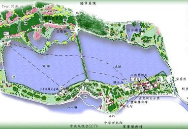 玉渊潭公园地图