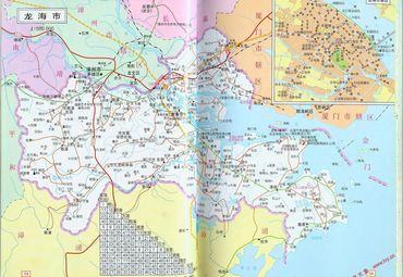 福建漳州龙海市地图