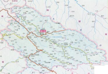 城口县地图