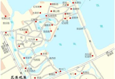 【花港观鱼地图】_花港观鱼在哪里_花港观鱼怎么走