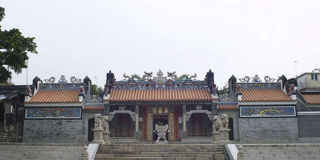 北帝古庙风景图片