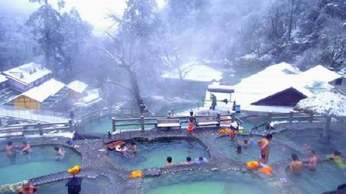 长白山温泉群