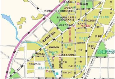 北京房山区良乡地图图