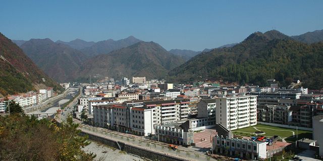 柞水县风景图片