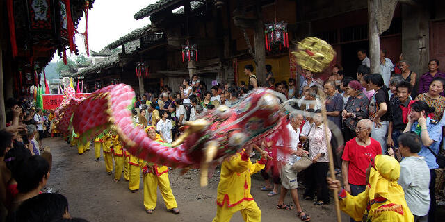 三台县风景图片