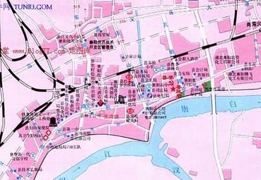 襄阳县城图