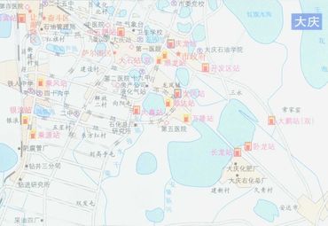 【大庆地图】大庆全图查询_2019黑龙江大庆电子地图图片
