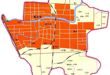 漯河市城区区划地图图片