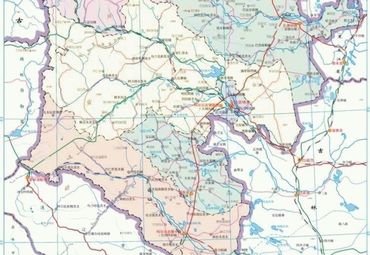 乌兰浩特地图图片