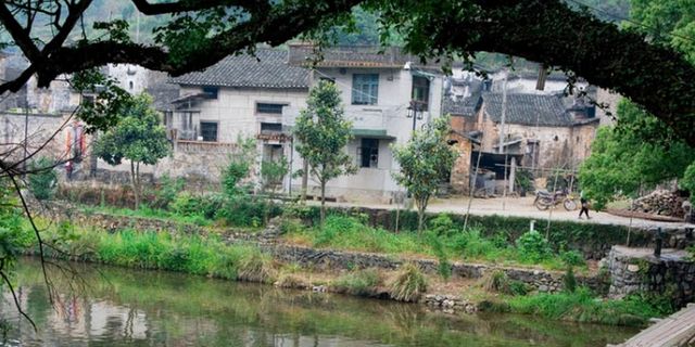 高岭村风景图片