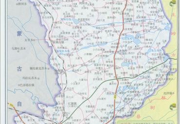 吉林省双辽市地图图片