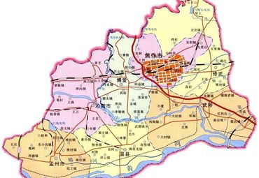 河南省焦作市所在地理.