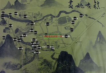 黄姚古镇卫星图图片