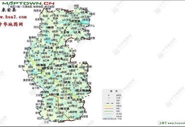 安徽滁州市来安县地图.图片
