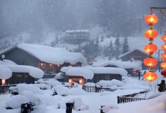 雪乡双峰 景点模块