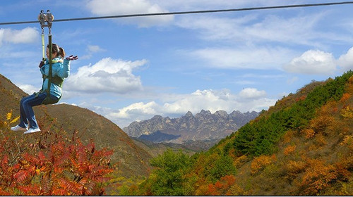 北京市密云云岫谷游猎自然风景区自驾2日游>宿北京雾灵山浩宇水岸