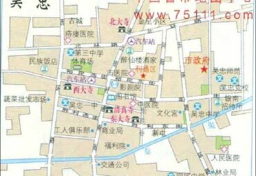 【吴忠地图】_全图\/查询_2014宁夏吴忠电子地