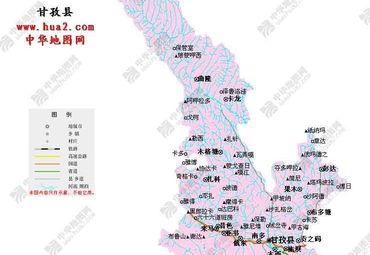 【甘孜地图】甘孜全图查询_2019四川甘孜电子地图下载