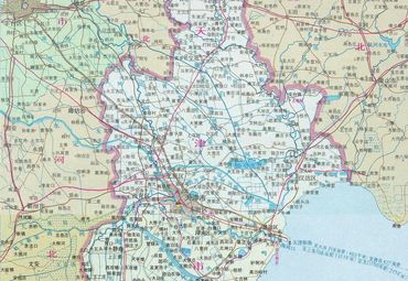天津市地图图片