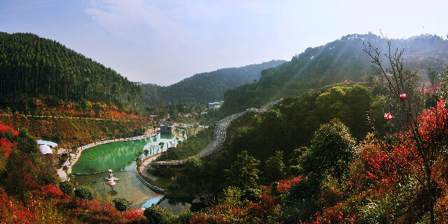 大金峰百花果风景区风景图片