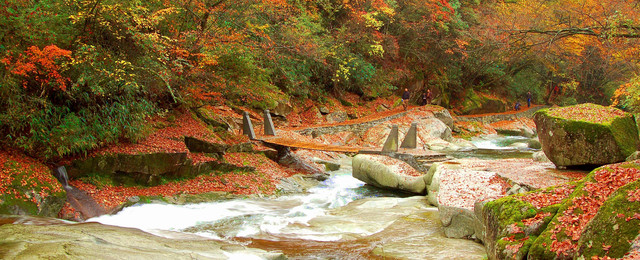 光雾山十八月潭景区