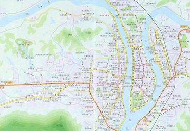 广东省韶关市城区地图图片