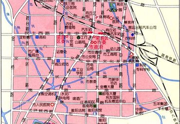 河南省商丘市城区地图图片