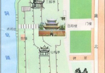 【岳阳楼地图】_岳阳楼在哪里_岳阳楼怎么走_途牛