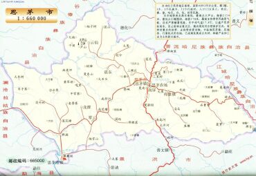 【思茅区地图】_全图\/查询_2014云南普洱思茅