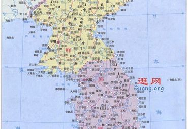 【北朝鲜地图中文版】北朝鲜全图查询图片