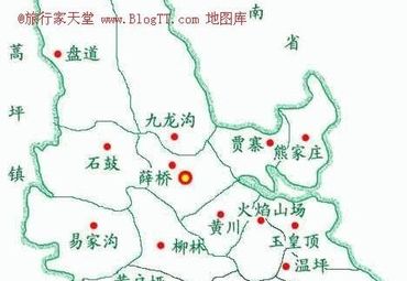 丹江口薛桥地图图片